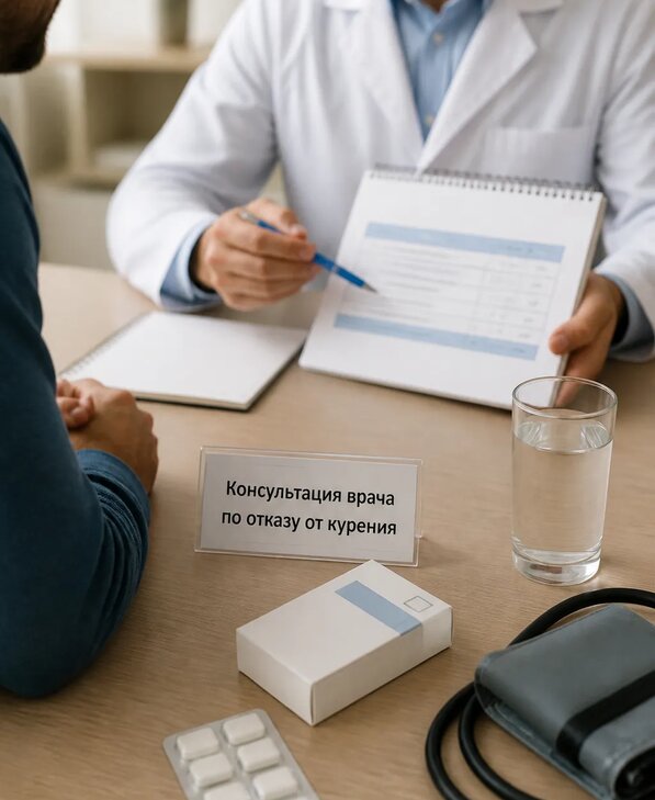 Консультация врача по отказу от курения для взрослых в Морозовске